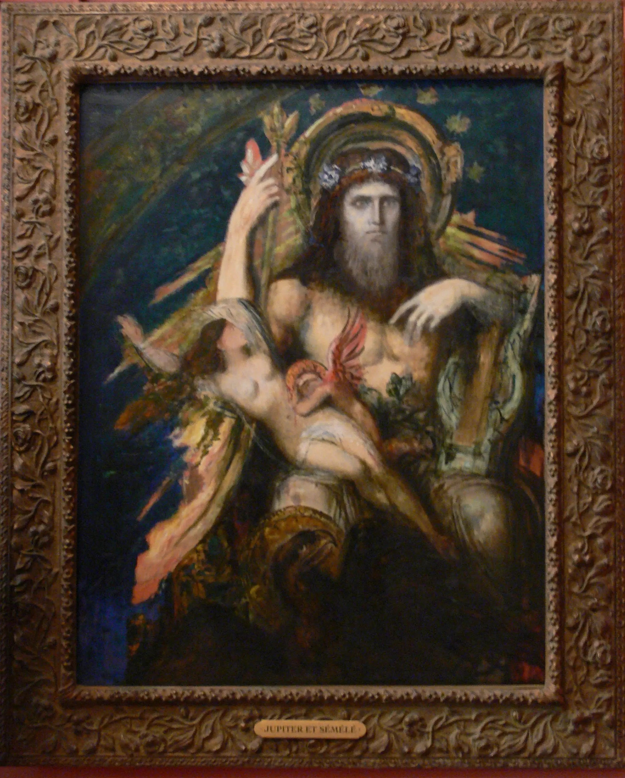 Jupiter et Sémélé - Gustave Moreau - Alpha Reproduction