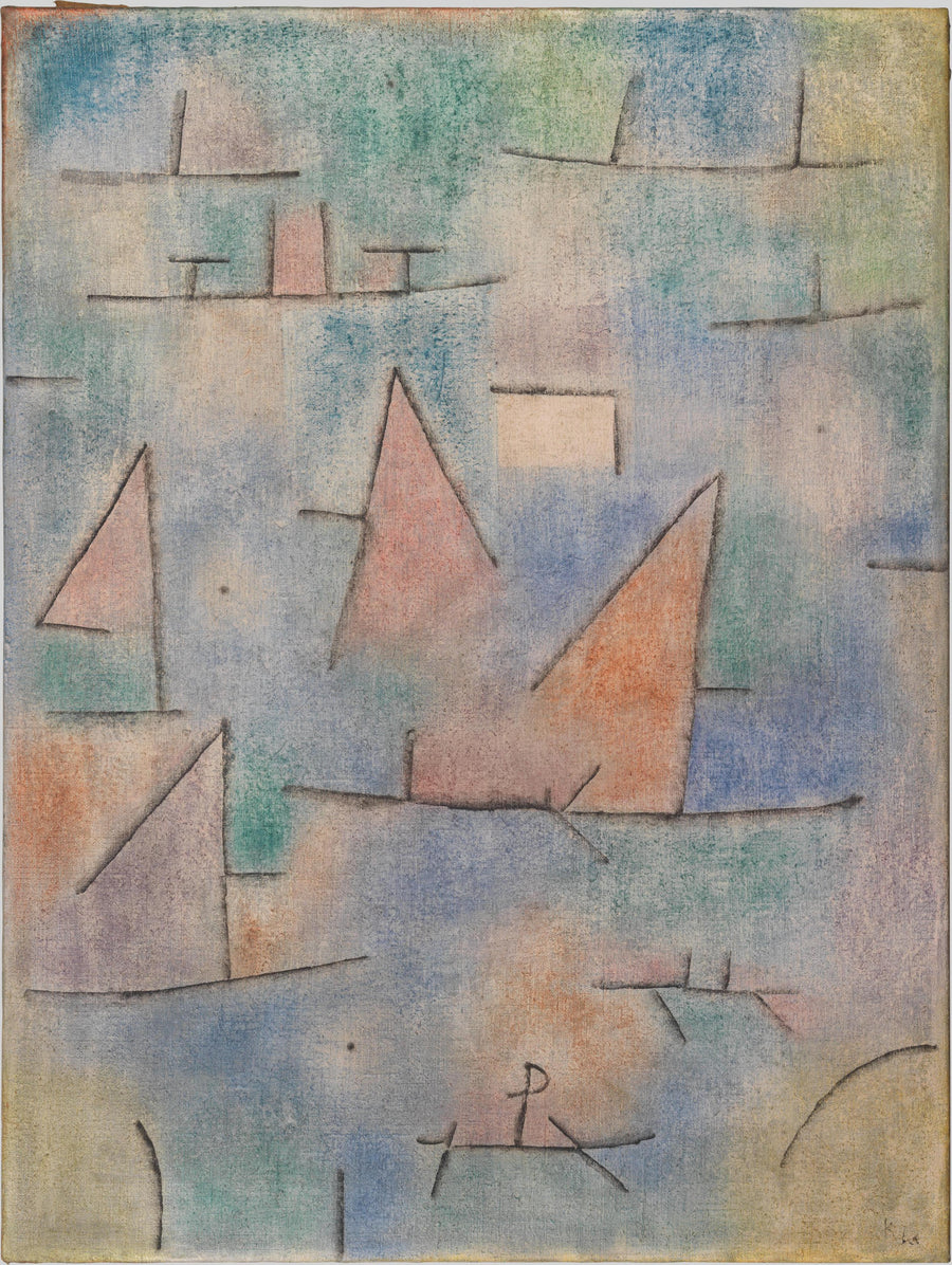 Port et voiliers - Paul Klee