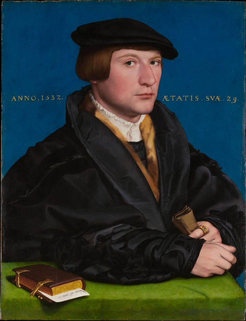Wedigh ailesinden bir üyenin portresi, muhtemelen Hermann Wedigh (1560'ta ölü) - Hans Holbein Genç