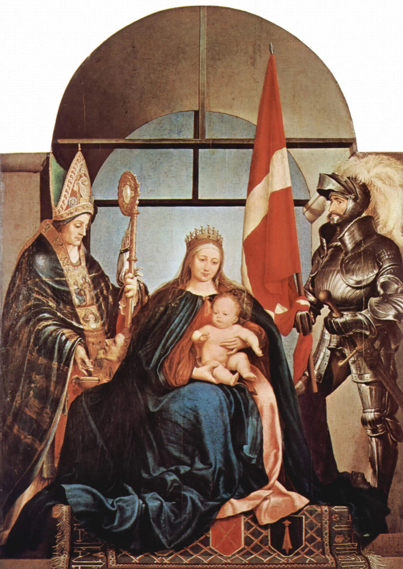 Solothurnlu Meryem Ana - Hans Holbein Genç