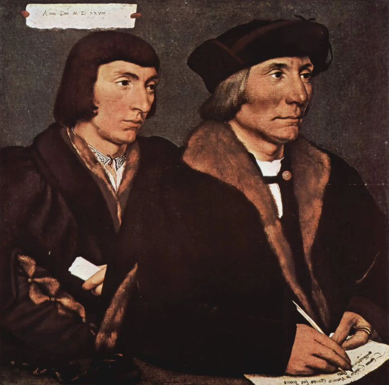 Thomas Godsalve ve Oğlusu John'un Portresi - Hans Holbein le Jeune