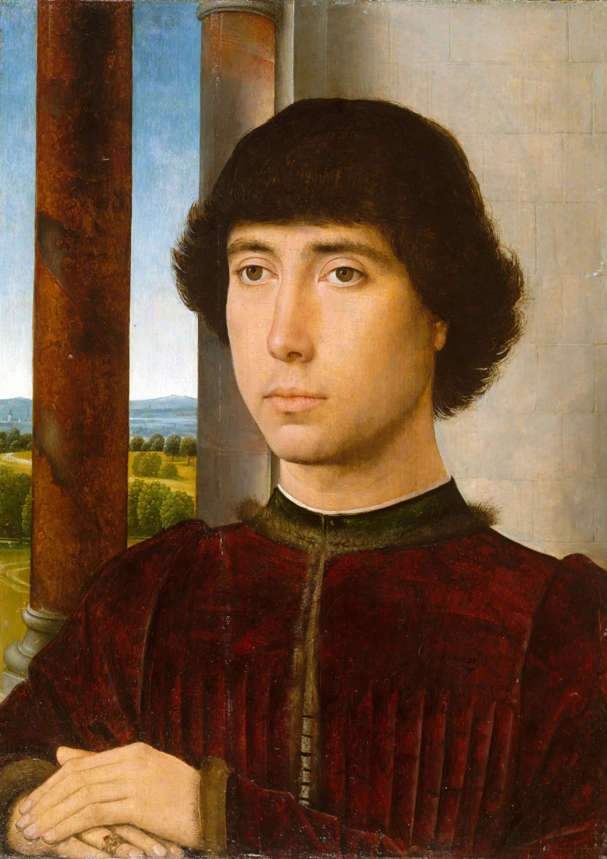 Portrait de jeune homme - Hans Memling - Alpha Reproduction