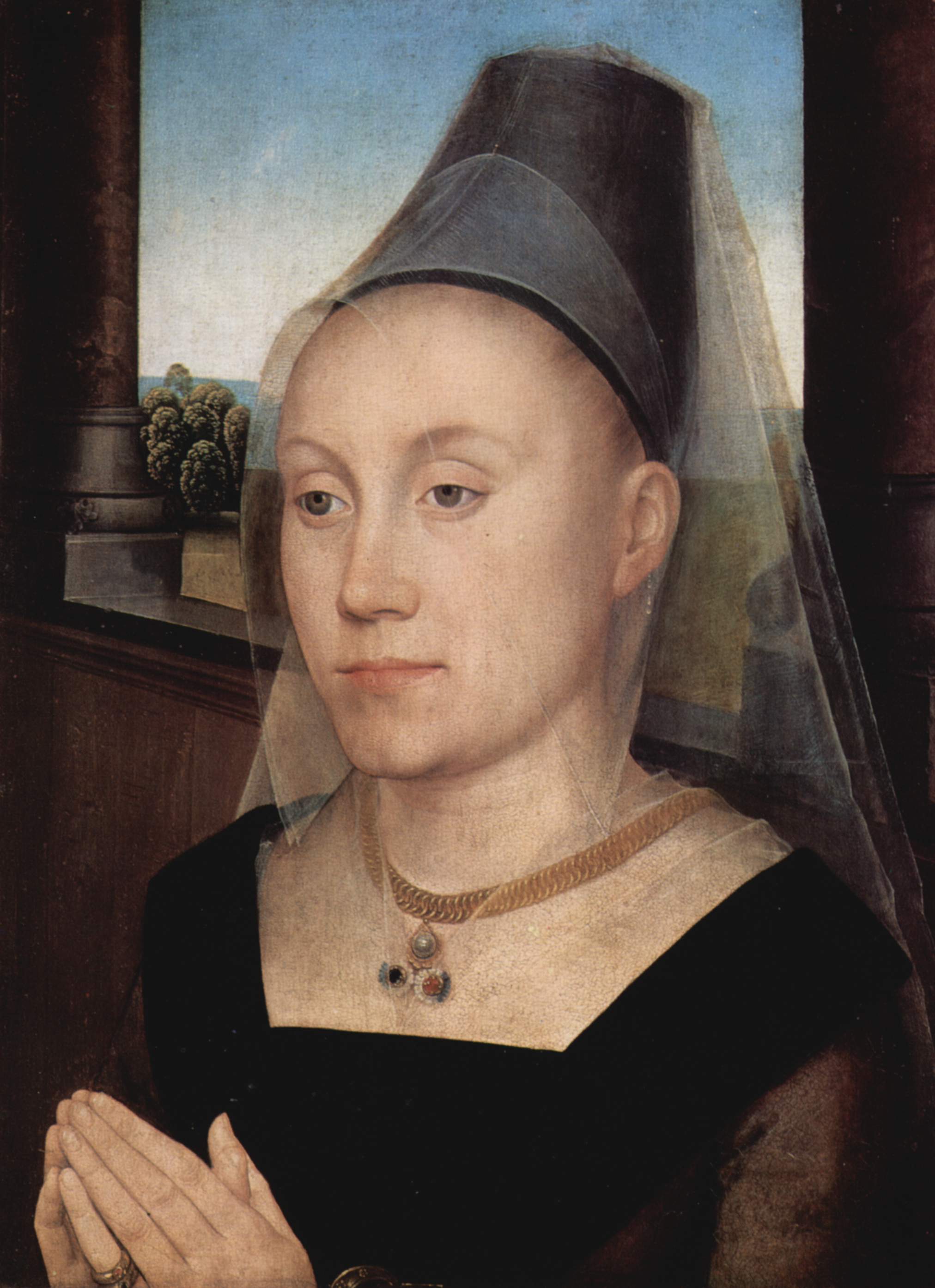 Portrait de Barbara van Vlaendenbergh - Hans Memling