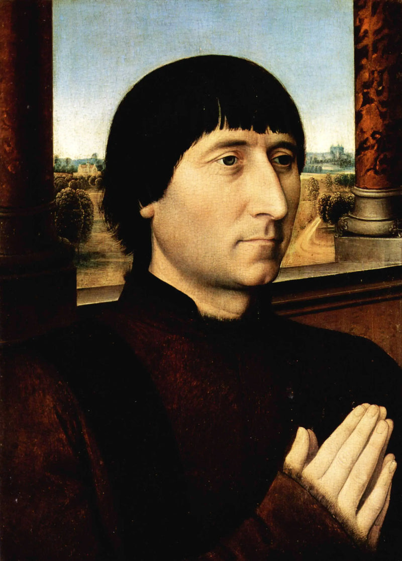 Willem Moreel, Barbara van Vlaendenbergh'ın eşi Portresi - Hans Memling