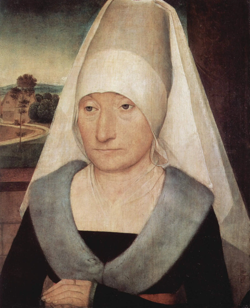Yaşlı Bir Kadının Portresi - Hans Memling