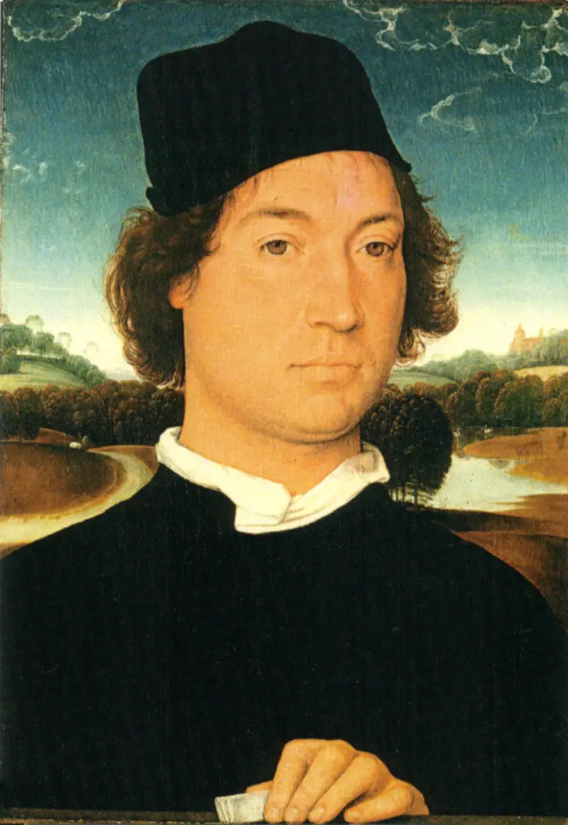 L’Homme à la lettre - Hans Memling - Alpha Reproduction