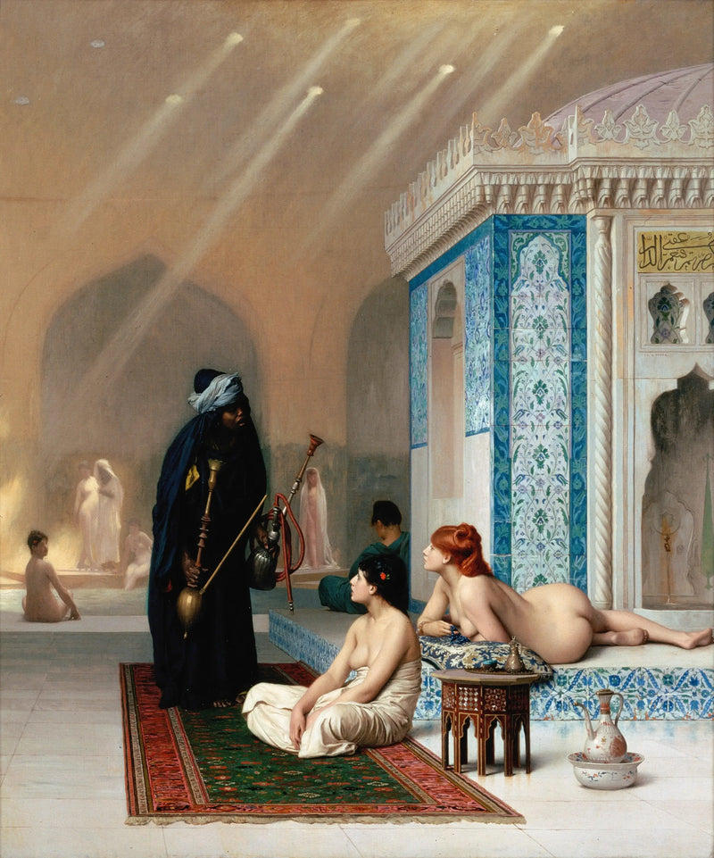 Haremdeki Havuz - Jean-Léon Gérôme