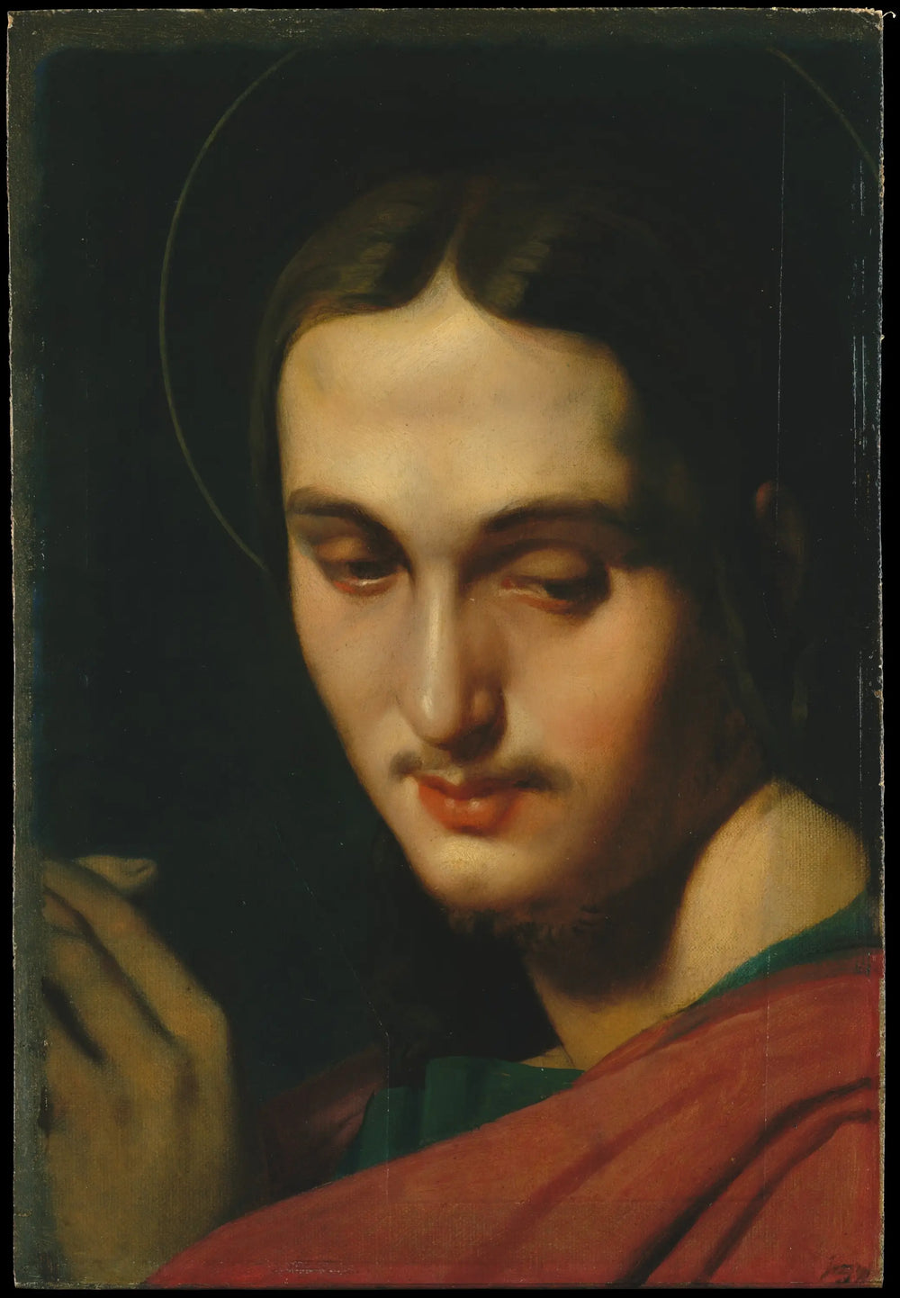Tête de saint Jean l’Évangéliste - Jean-Auguste-Dominique Ingres - Alpha Reproduction