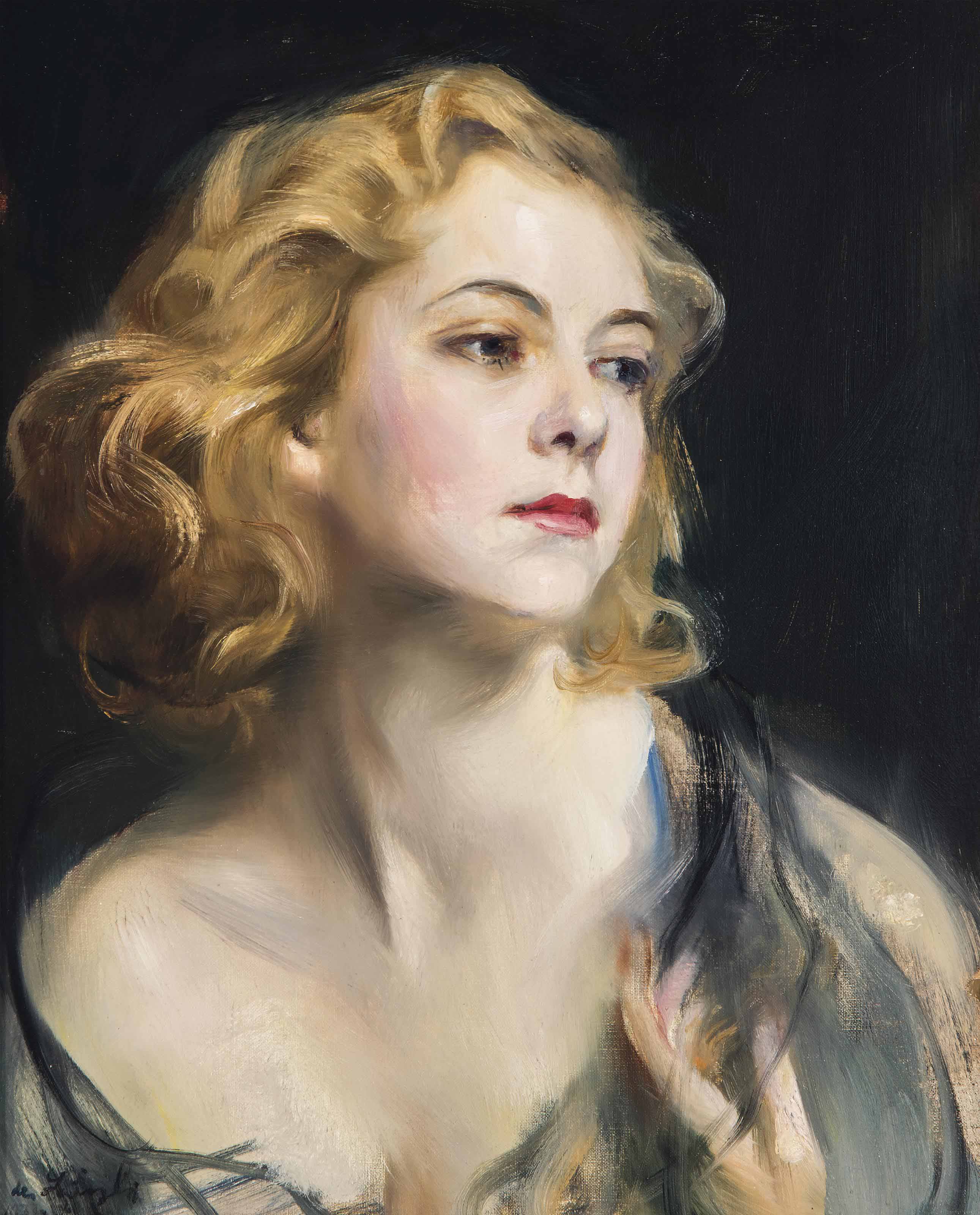 Portrait d'Helen Beatrice Myfanwy Hughes - Philip de László