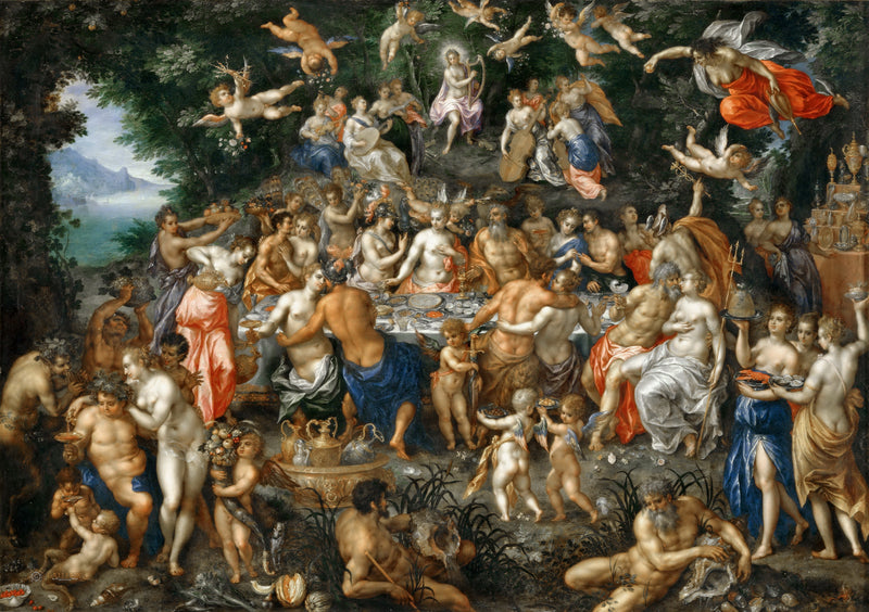 Les noces de Thétis et de Pélée - Jan Brueghel l'Ancien