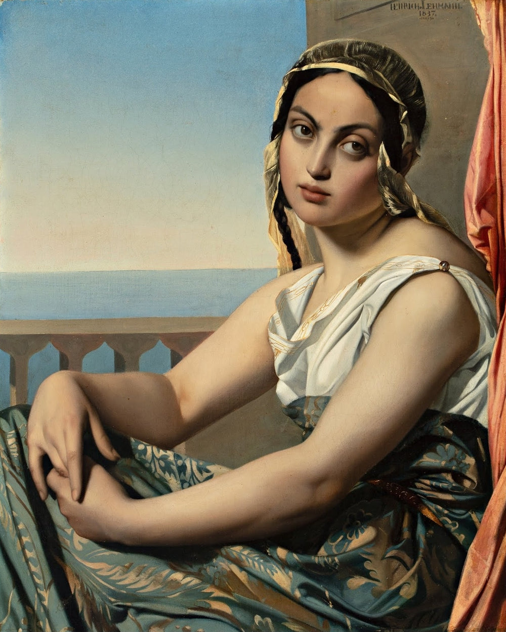 Jeune femme - Henri Lehmann
