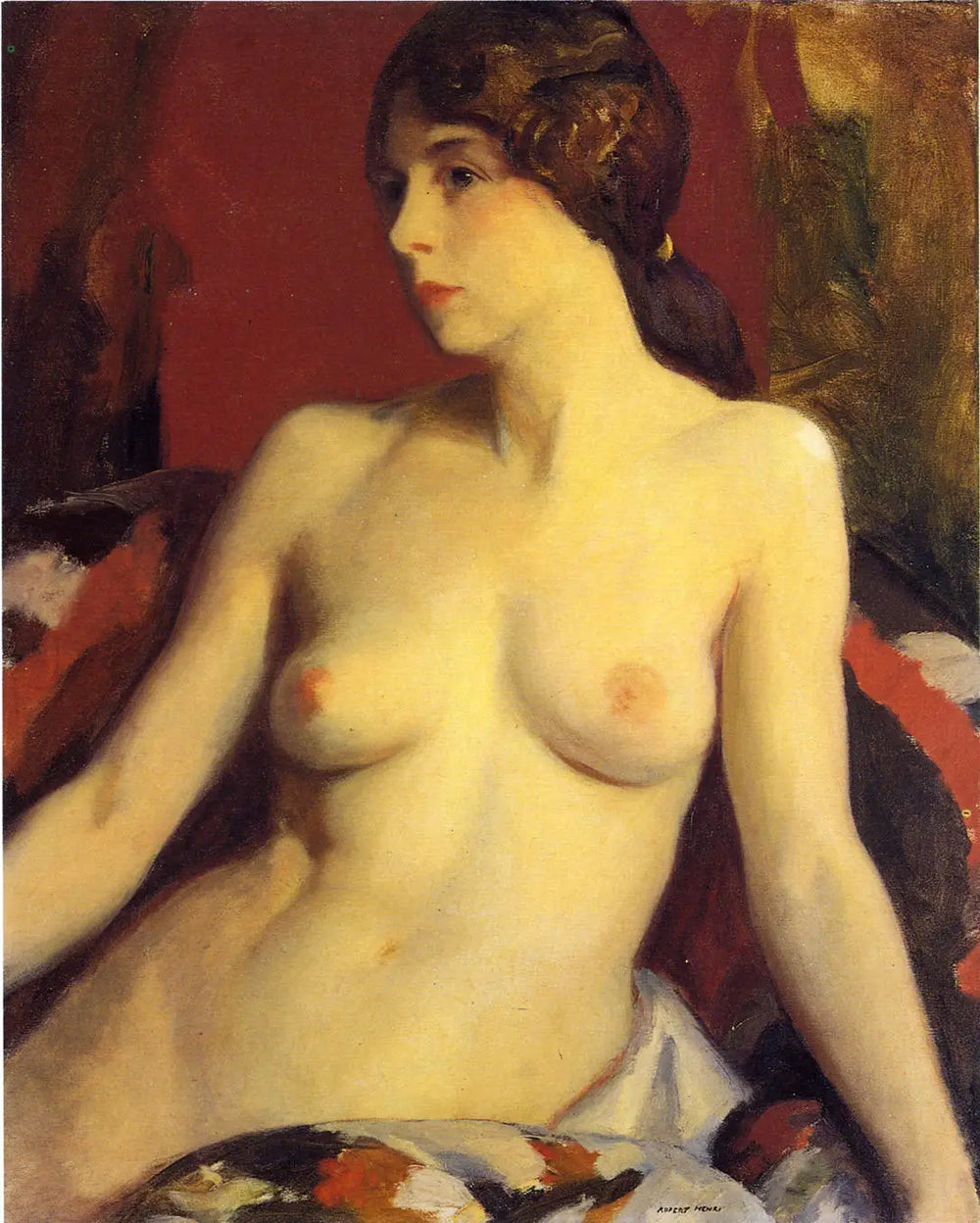 Mata Moana - Robert Henri - Alpha Reproduction