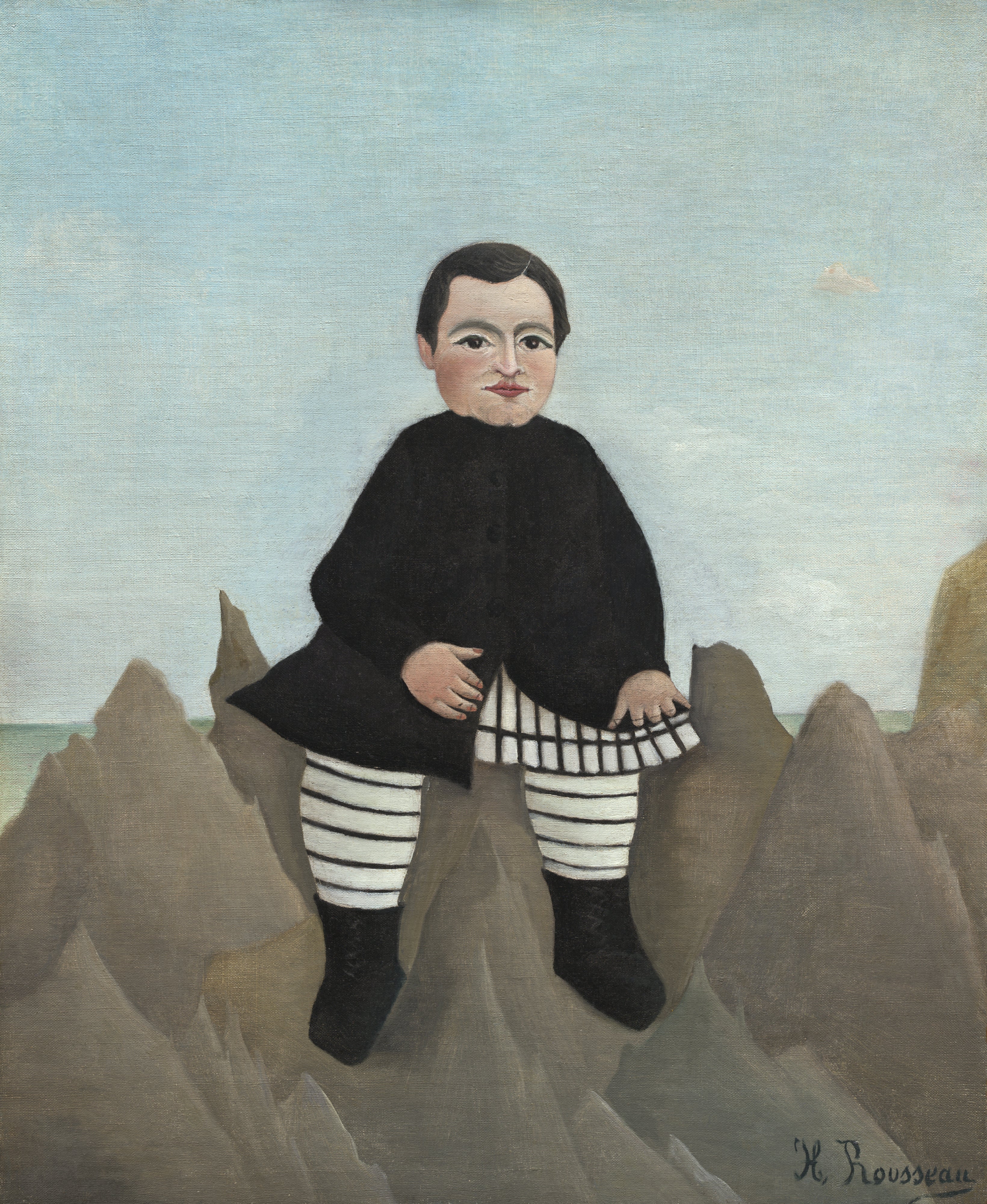L'Enfant aux rochers - Henri Rousseau