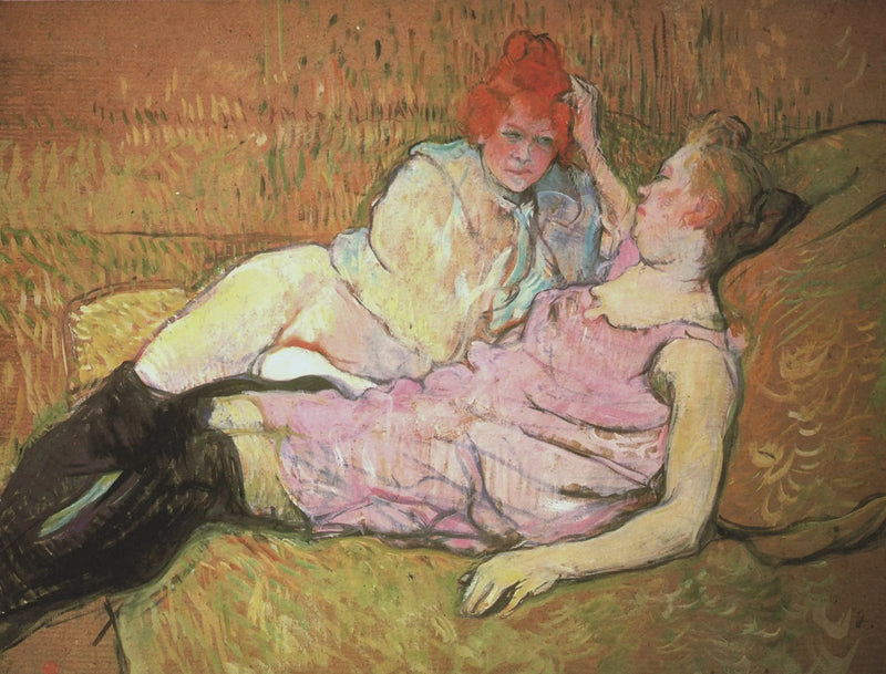 Kanepe - Henri de Toulouse-Lautrec