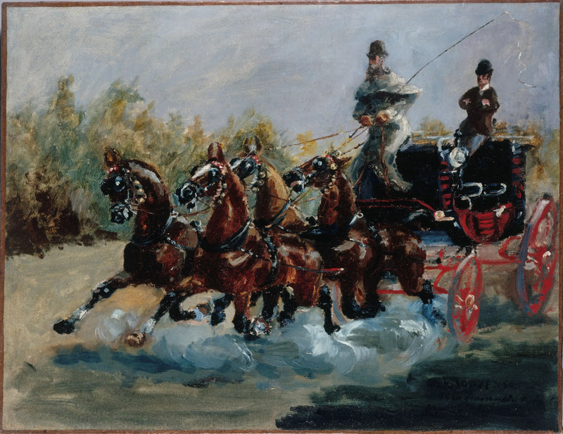 Güzel, İngiliz Yürüyüş Yolu'ndan hatıra - Henri de Toulouse-Lautrec