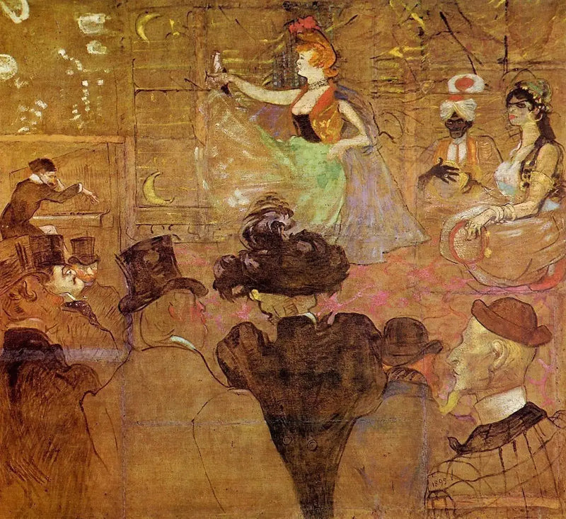 Mağribi Dansı - Henri de Toulouse-Lautrec
