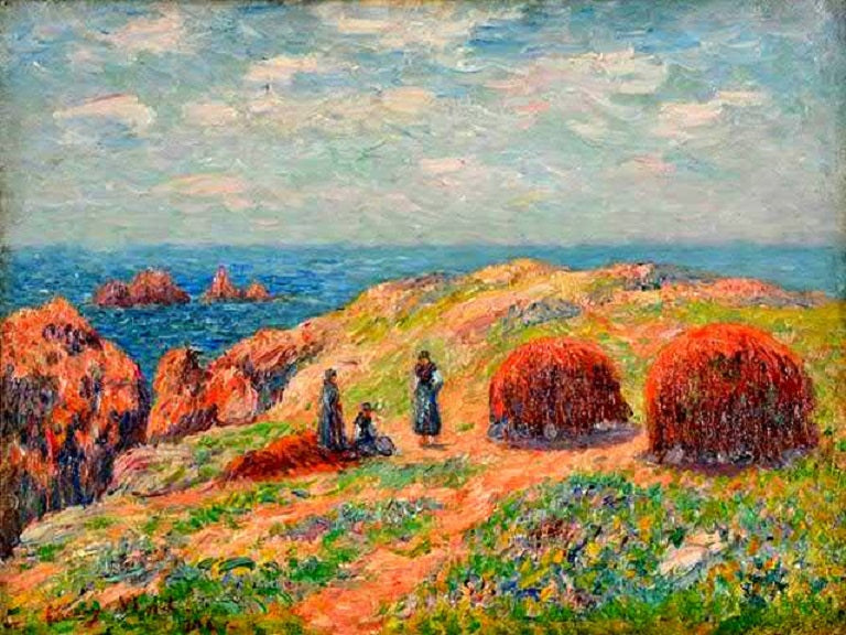 Ouessant Kayalıkları - Henry Moret