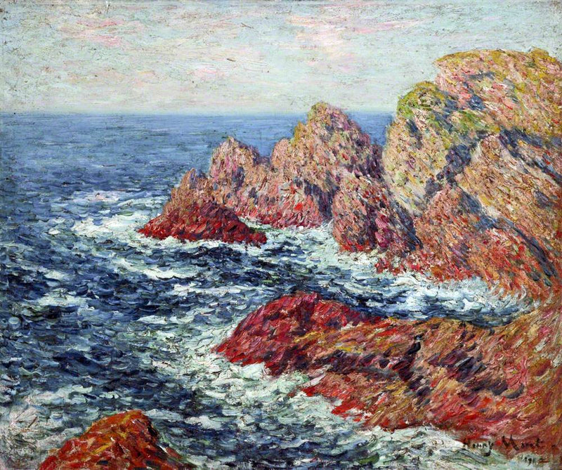 Pen Men, Ile de Groix, Bretagne, Fransa - Henry Moret