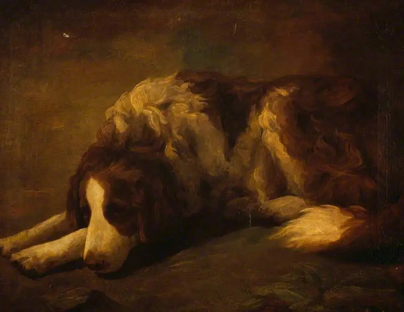 Bir köpek - Henry Raeburn