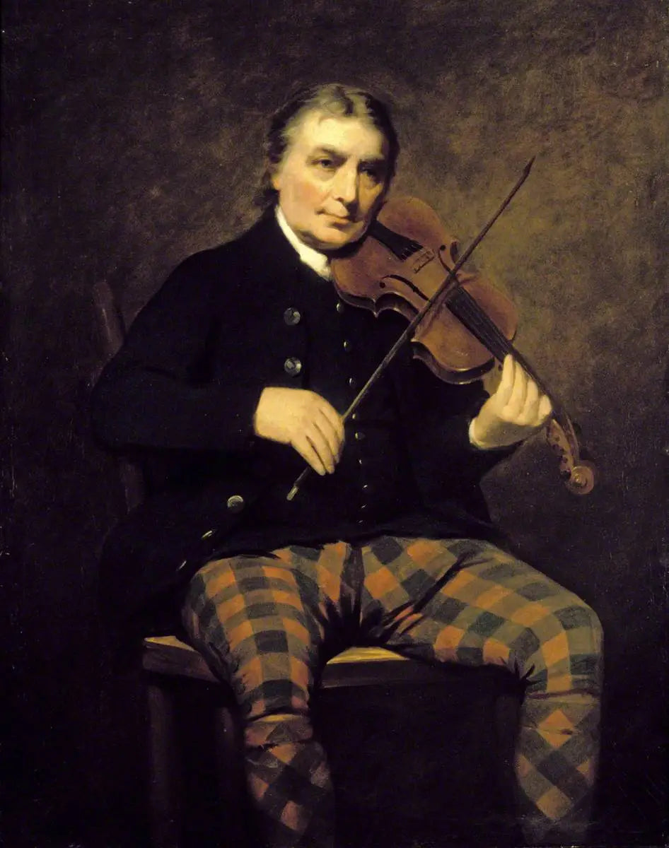 Niel Gow (1727–1807) - Henry Raeburn - Alpha Reproduction