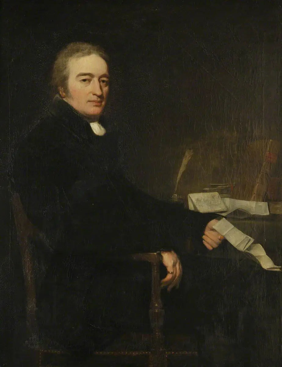 Portrait d’un avocat inconnu (probablement Sir Henry Russel 1er baronnet 1751–1836) - Henry Raeburn - Alpha Reproduction