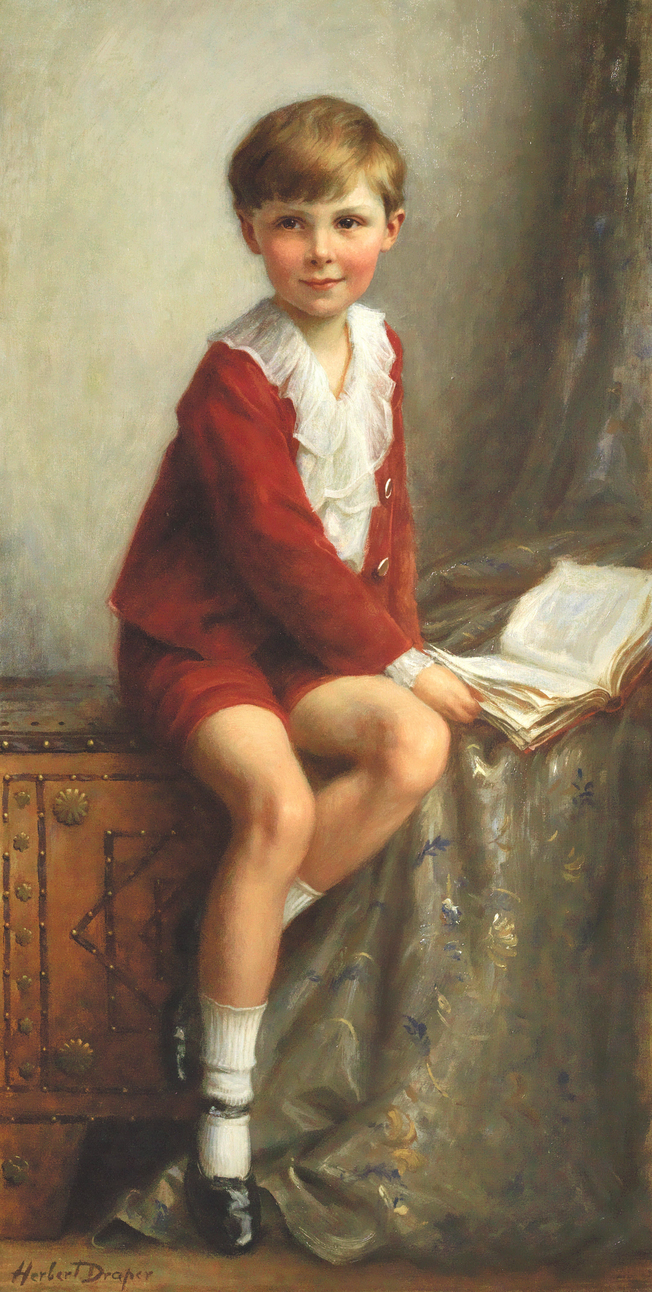 Portrait de Teddy - Herbert Draper