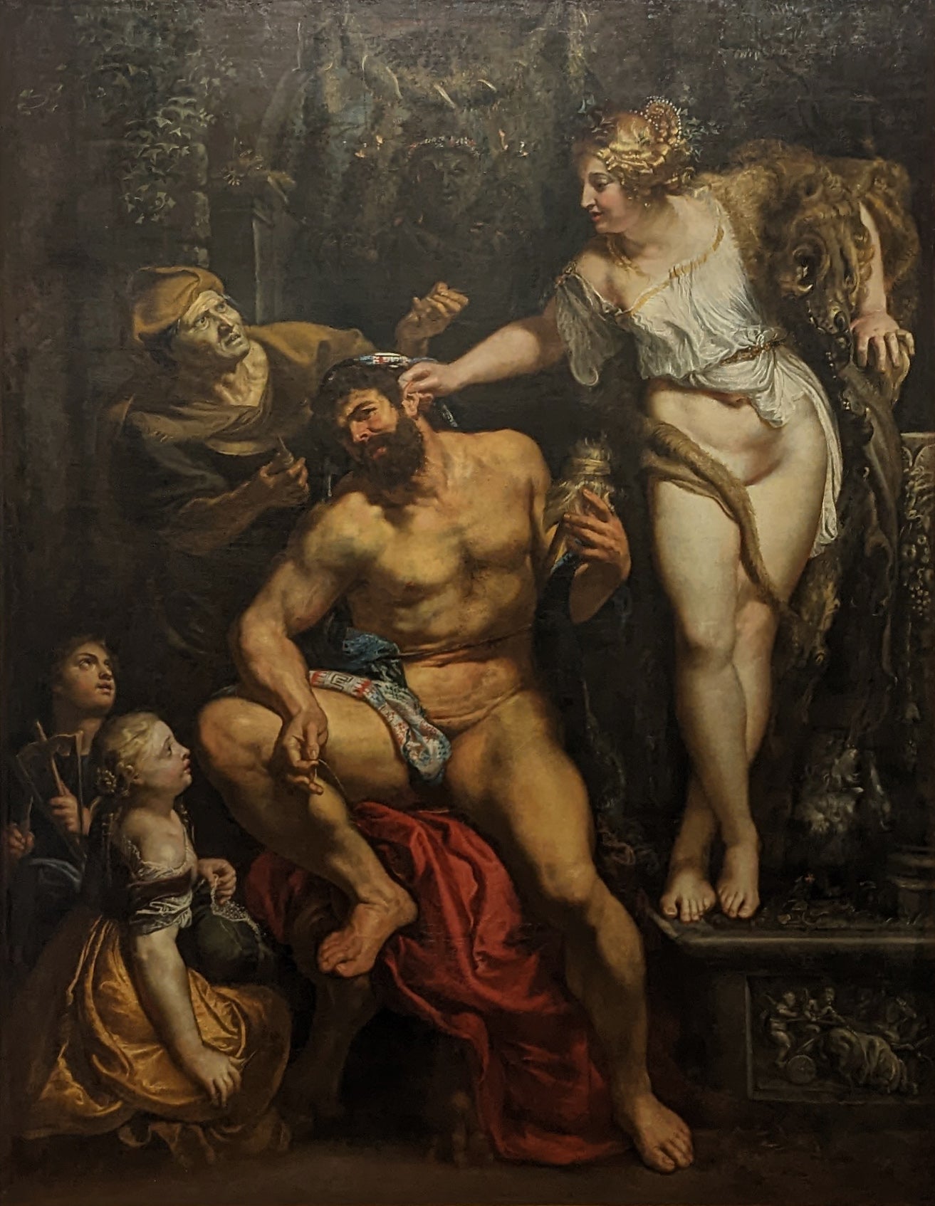 Hercule ve Omphale - Peter Paul Rubens