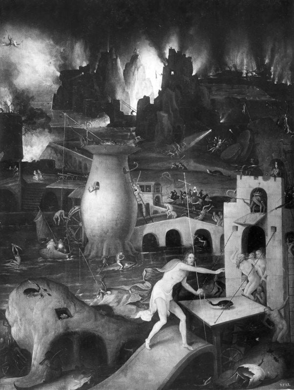 Cehenneme İniş - Hieronymus Bosch
