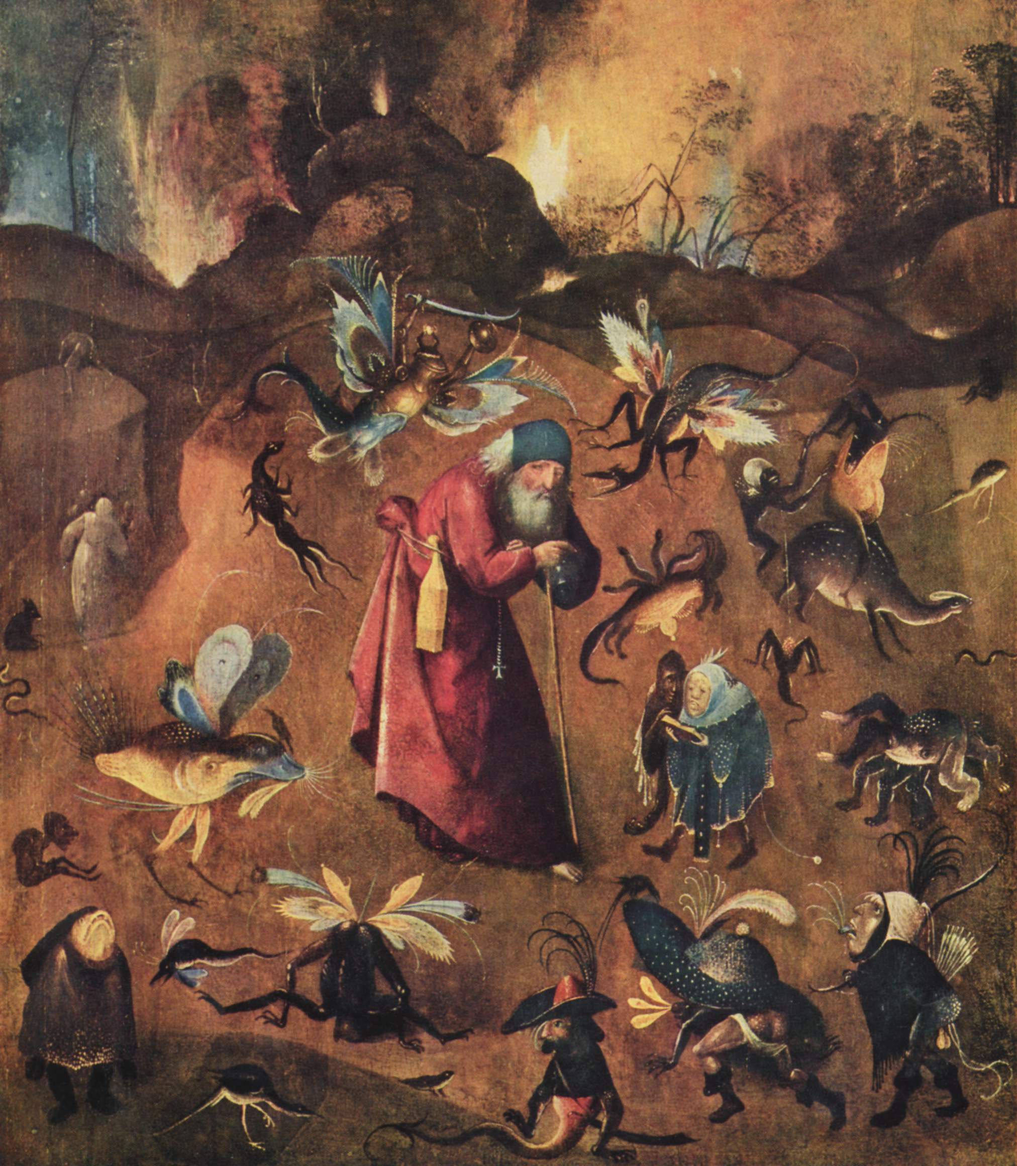 Aziz Anton'un İmtihanı - Hieronymus Bosch