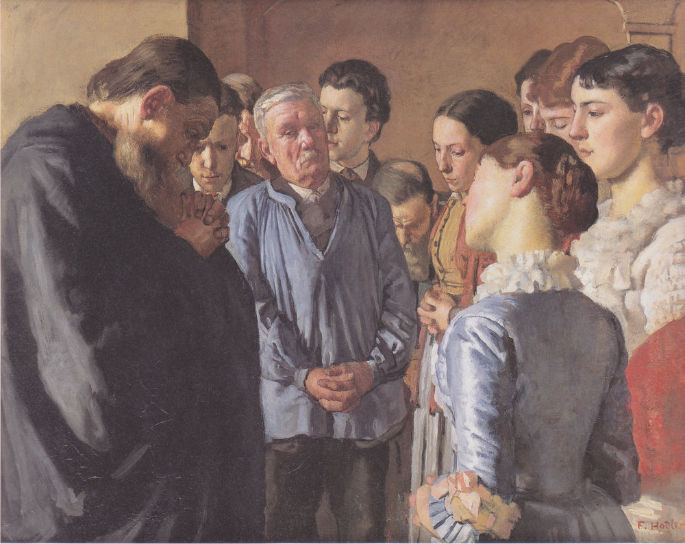 Dévotion - Ferdinand Hodler - Alpha Reproduction