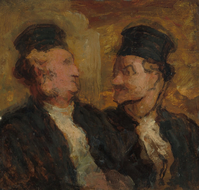 İki Avukat - Honoré Daumier