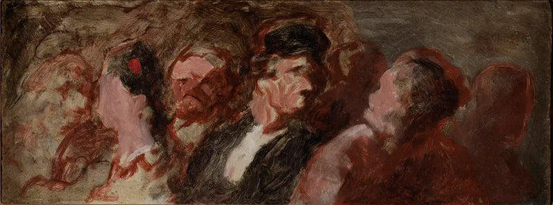Adalet Sarayı'nda - Honoré Daumier