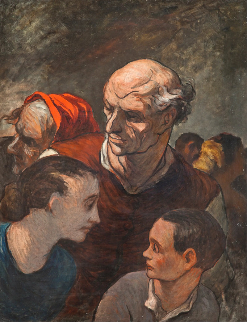 Aile Barikatlarda - Honoré Daumier