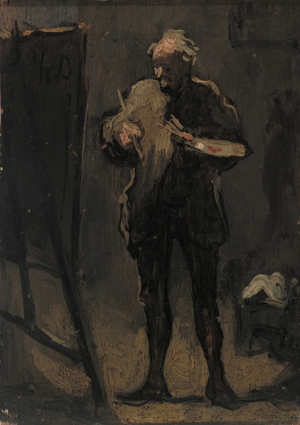 Le Peintre devant son tableau - Honoré Daumier - Alpha Reproduction