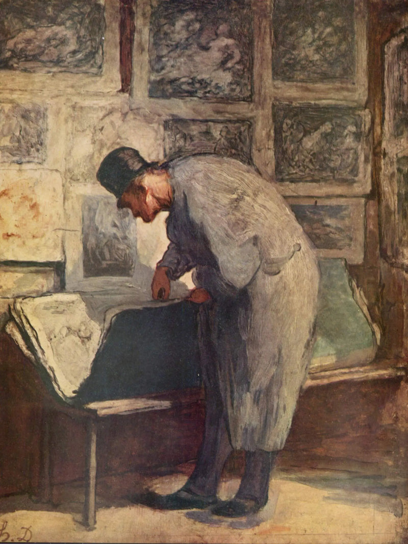Basım Koleksiyoncusu - Honoré Daumier