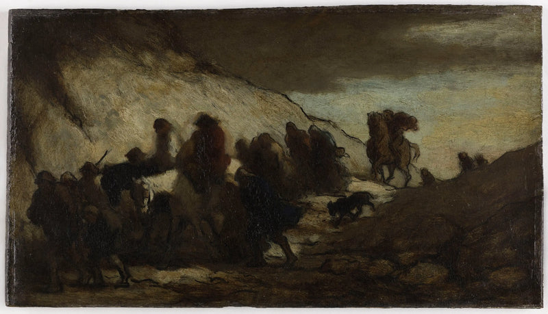 Göçmenler - Honoré Daumier
