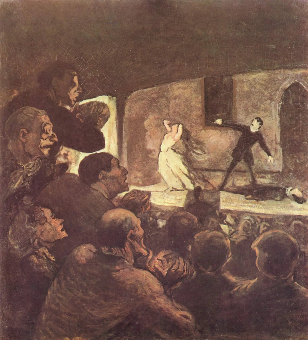 Le Mélodrame - Honoré Daumier - Alpha Reproduction