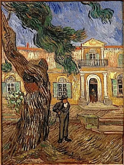 Saint-Rémy-de-Provence'deki Saint-Paul Hastanesi - Vincent van Gogh