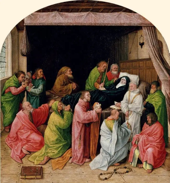 La Dormition, son Çeyrek 15. Yüzyıl - Hugo van der Goes