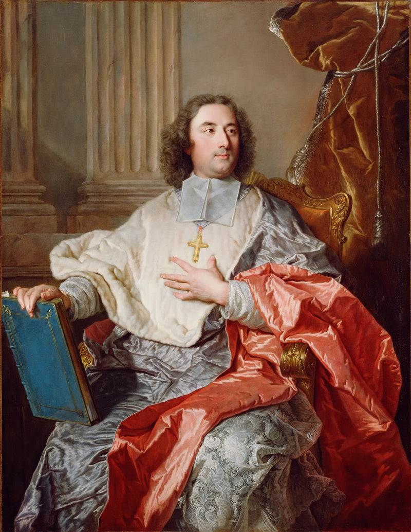Charles de Saint-Albin (1698-1764), Cambrai Başpiskoposu - Hyacinthe Rigaud