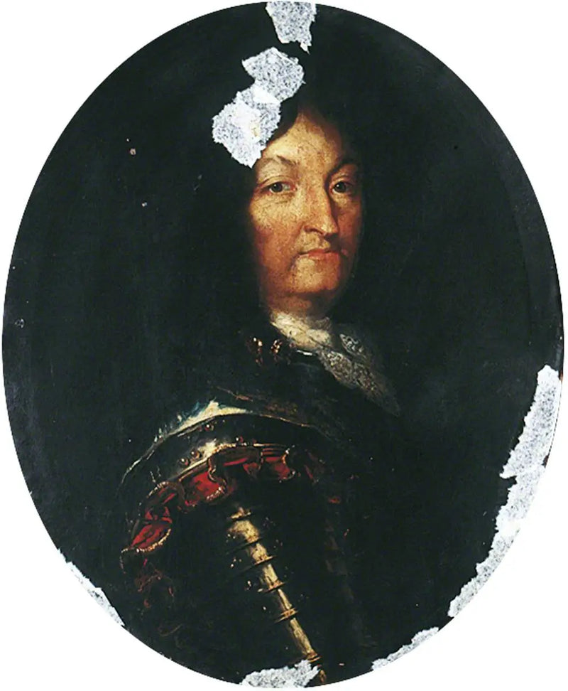 Louis XIV (1638–1715), zırh içinde - Hyacinthe Rigaud