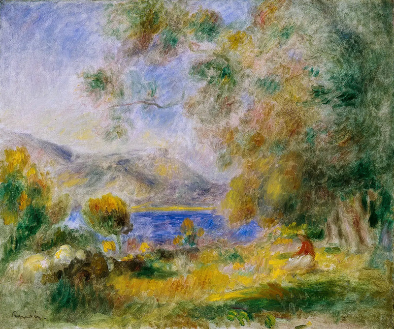 Cagnes Yakınlarında - Pierre-Auguste Renoir