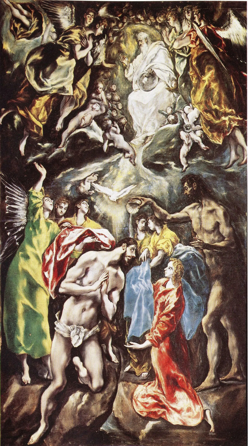 İsa'nın Vaftizi - El Greco