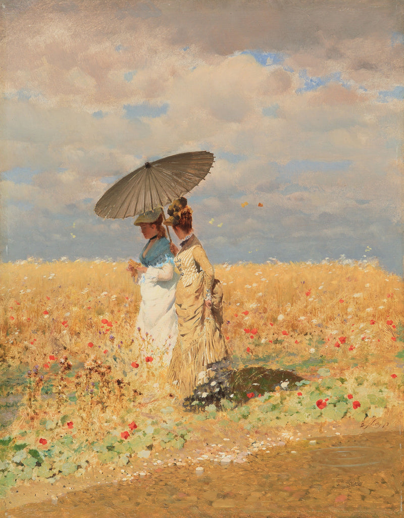 Buğdayda - Giuseppe De Nittis