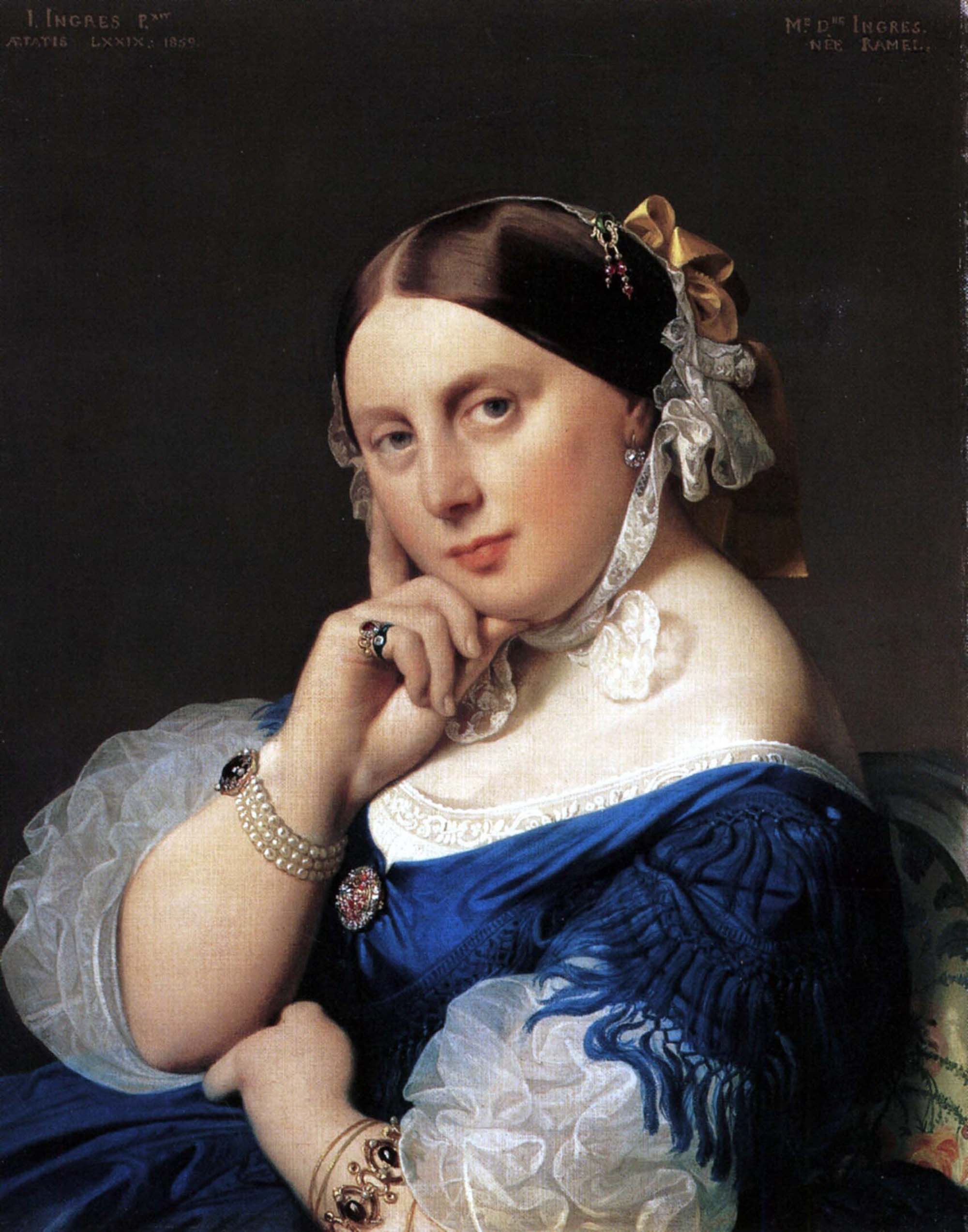 Madame Ingres'in Portresi, Ramel - Jean-Auguste-Dominique Ingres