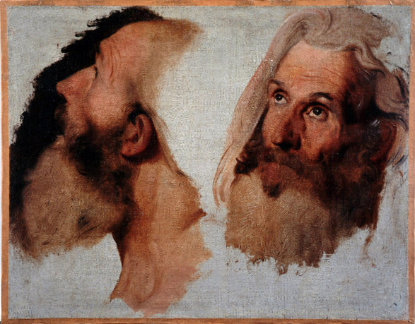 İki Adam Başlığı - Jean-Auguste-Dominique Ingres
