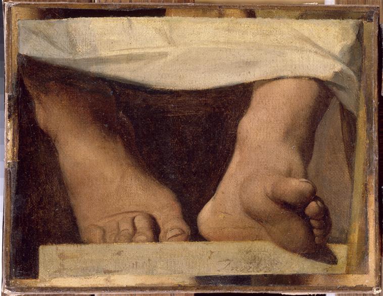 Homeros'un Ayakları, Homeros'un Apotheozu için Çalışma - Jean-Auguste-Dominique Ingres