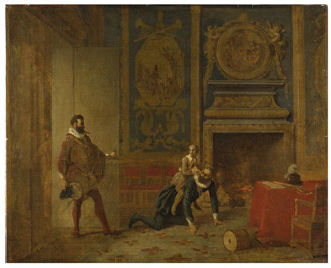 IV. Henri, Dauphin ve İspanya Büyükelçisi - Jean-Auguste-Dominique Ingres