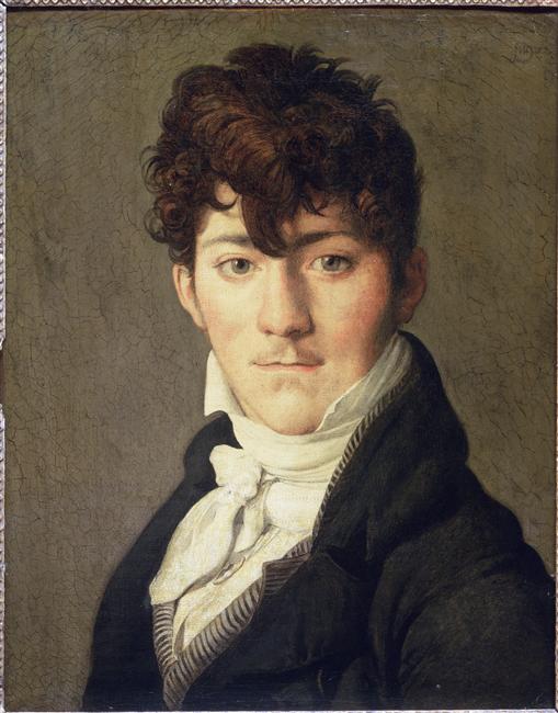 Auguste François'un portresi, ressam ve deniz subayı - Jean-Auguste-Dominique Ingres