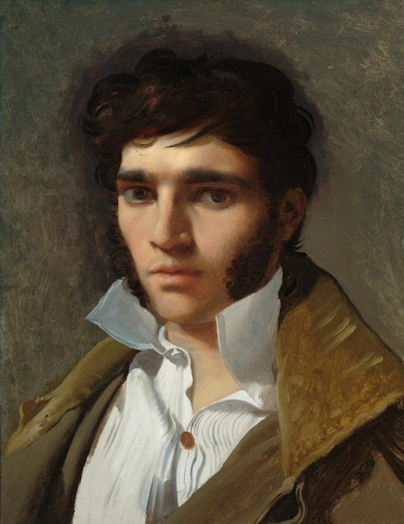 Heykeltıraş Paul Lemoyne Portresi - Jean-Auguste-Dominique Ingres